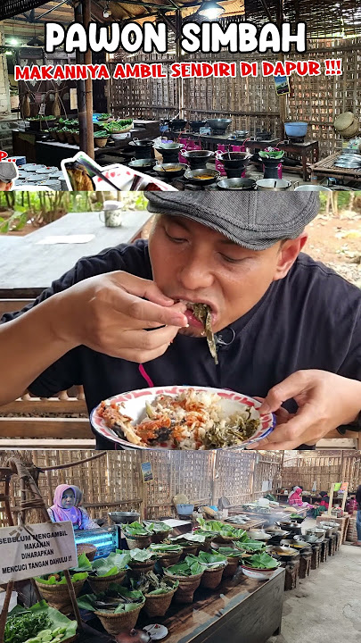PAWONE SIMBAH I KULINER BATANG PALING DICARI - SENSASI MAKAN DI DESA, DAPURNYA BIKIN KANGEN KAMPUNG
