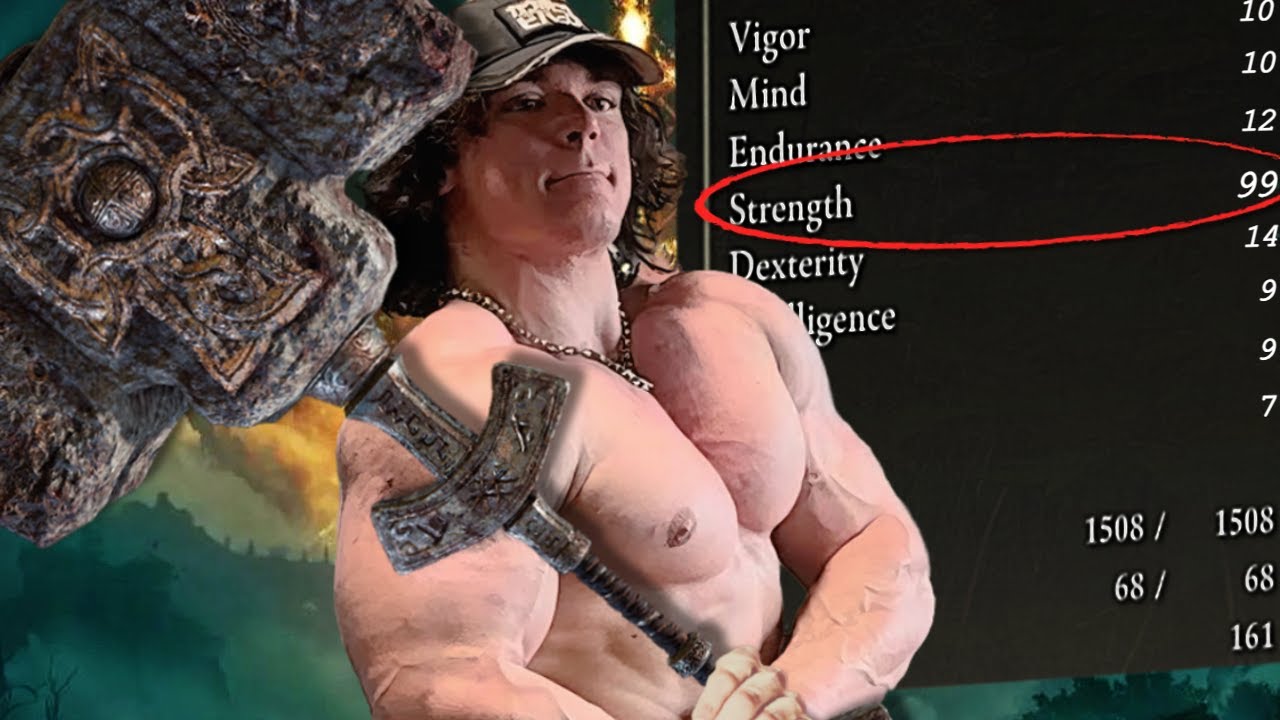 Beating Elden Ring But I'm ONLY LEVELING STRENGTH! YouTube