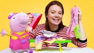 Peppa Wutz hat viel zu tun. Video mit Baby Born Puppe.