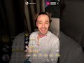 Liam Payne&#39;s Instagram Live on October 25th | Talking about Golden form Harry Styles