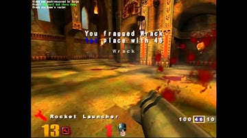 Quake III: Arena gameplay - Free For All - Q3DM2 - I Can Win