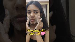 morning skin care. #viral #skincare #youtubeshorts