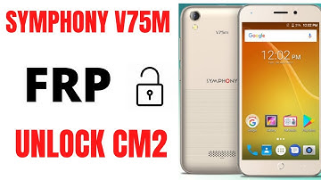 Symphony v75m frp Unlock & read write done by cm2 100% unlock