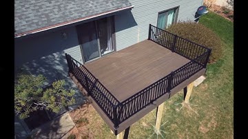 Trex Enhance Naturals Coastal Bluff Deck Build
