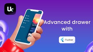 build a beautiful drawer with flutter | flutter advanced drawer package