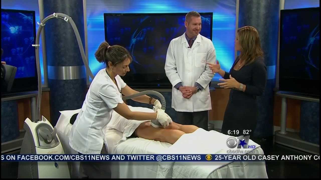 CBS News interviews Advanced Skin Fitness about using Velashape to reduce cellulite