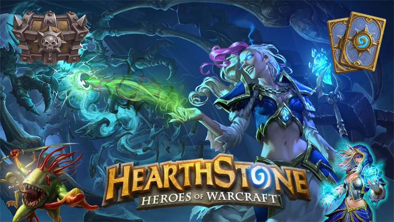 Hearthstone (Gameplay) - Kobolds & Catacombs - Obsidian Quest Priest - WHAT CAN HE DO?