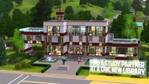 The Sims 3 Town Life Stuff Launch Trailer