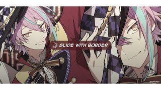 slide with border transition tutorial | alight motion