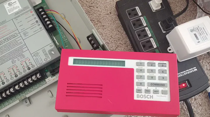 Radionics D7412G power up