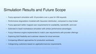 Short Summary | Cloud Computing Broker for Cloud Marketplace