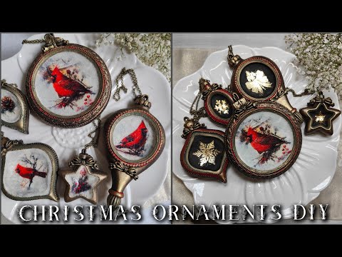 Christmas ornaments DIY ❄️