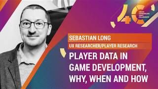 Player Data In Game Development Why When And How Sebastian Long Player Research