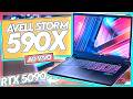 Testando o NOTEBOOK GAMER MONSTRUOSO ao vivo! Avell Storm 590X #Bench366