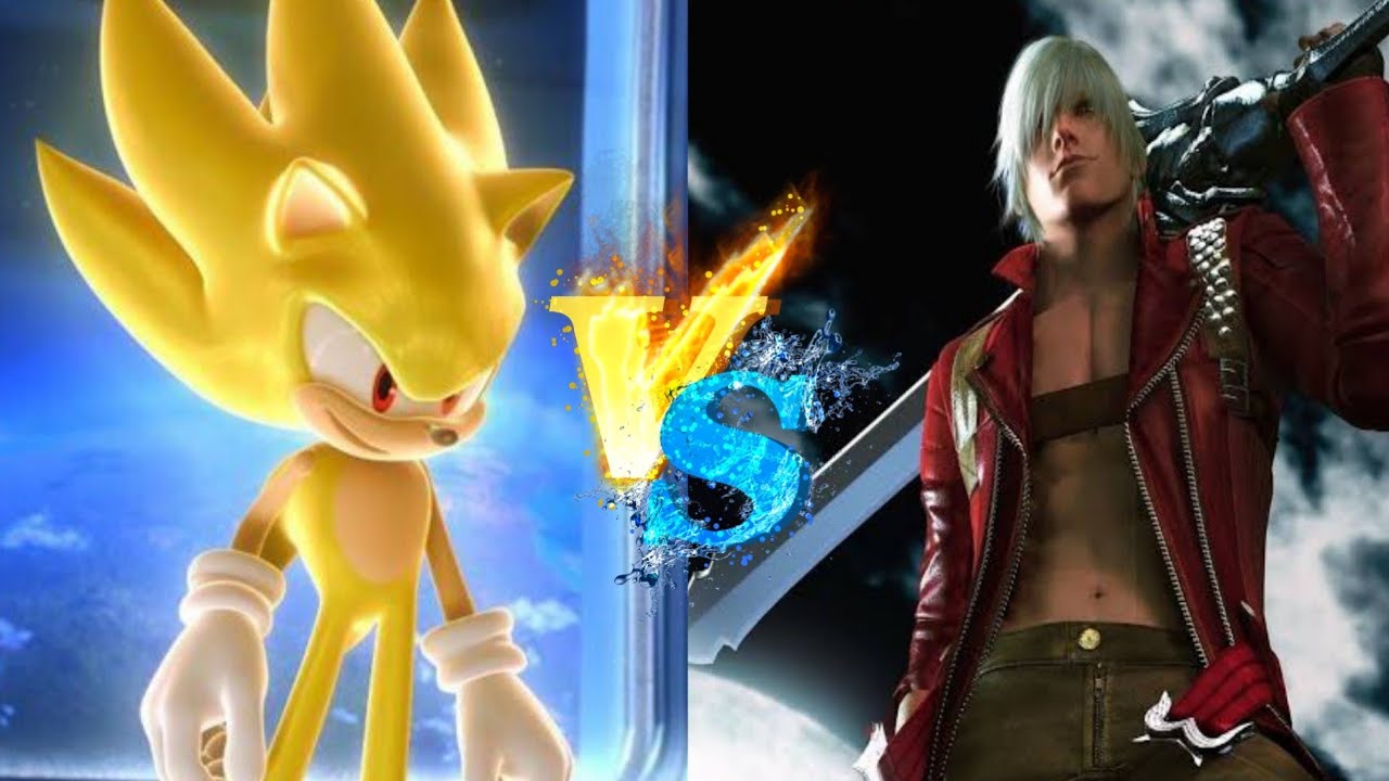 Sonic (all form) VS Dante (DMC) in Jump Force Mugen - YouTube