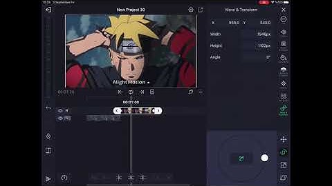 Xqndros rotation tutorial | Alight motion