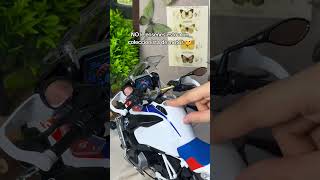 Moto BMW a escala 1:6 para coleccionistas de motos de realistas #moto #ruta #motor #moteros #regalo