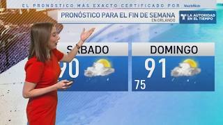 Rain and storms to continue through the weekend in Central Florida.