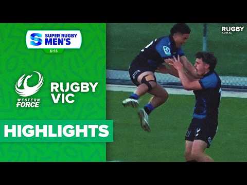 Western Force v Rugby Victoria Highlights | Super Rugby U16 2026 | Round 4