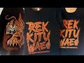 Painting T-shirts with bleach