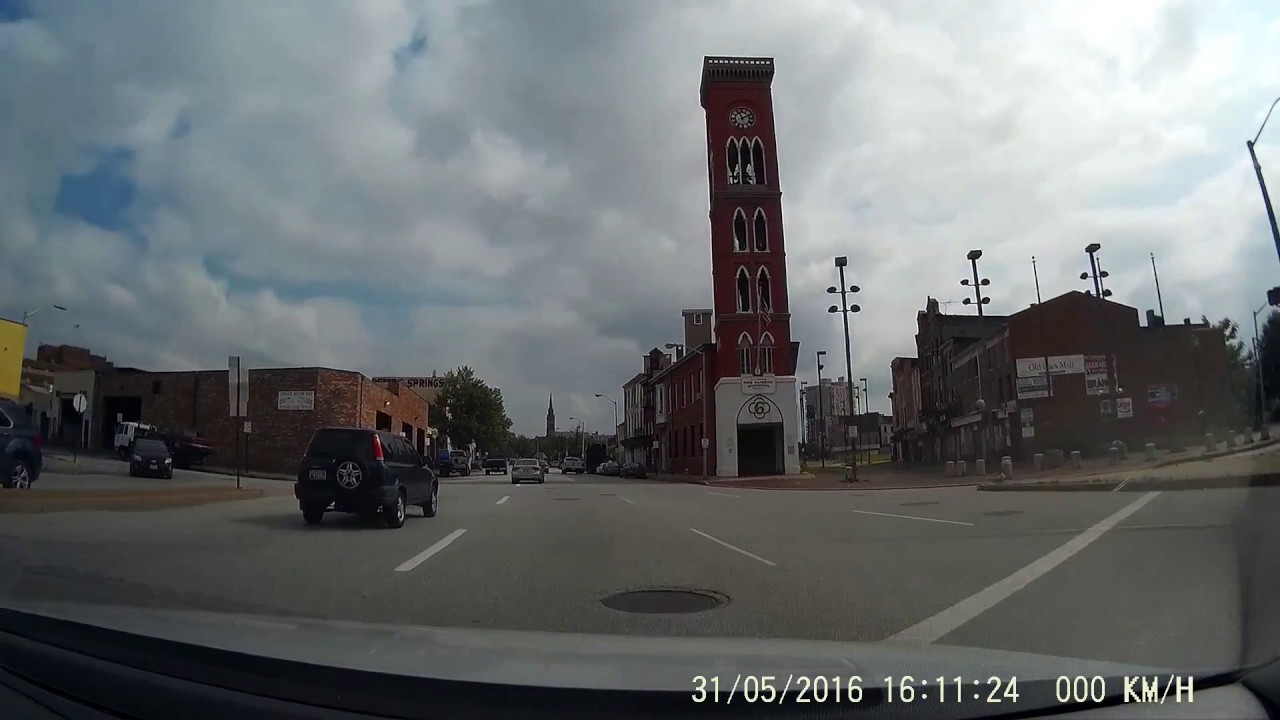 Driving Baltimore - rougher neighborhoods east of downtown - YouTube
