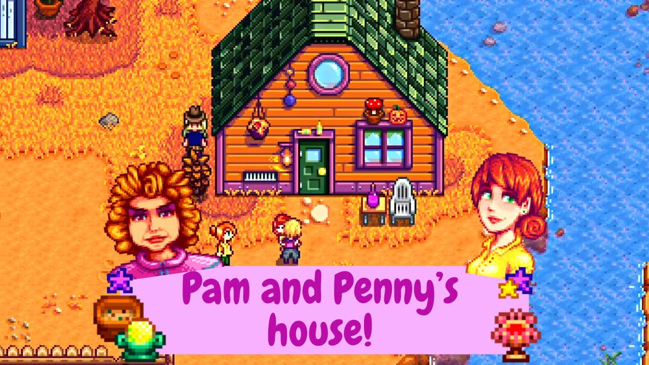 Pam and Penny's house! Relaxing Stardew Valley playthrough (37) No