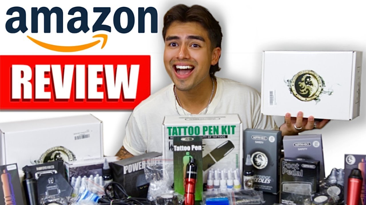 AMAZON TATTOO KIT REVIEW YouTube