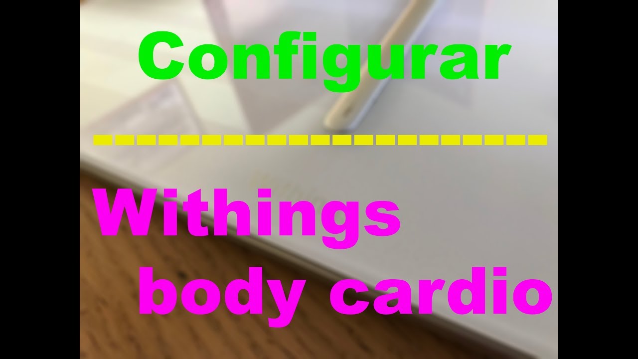 Configuración de la báscula Withings body cardio (iOS) macbook pro a1278