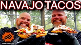 YOU HAVE TO MAKE THESE! NAVAJO TACOS ON THE BLACKSTONE GRIDDLE! AMAZING RECIPE!