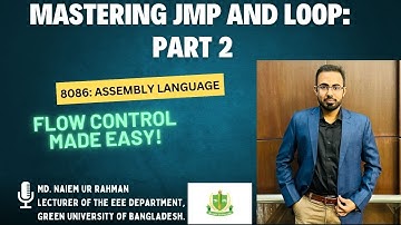 5. Experiment 03 (PART 2): Introduction to JMP and Loop Instructions in Assembly Language