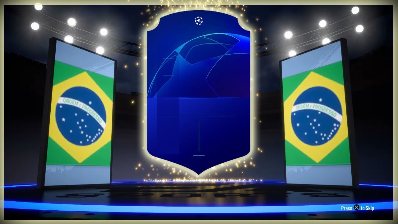 TEN 2 PLAYER CHAMPIONS LEAGUE PACK OPENING!! INSANE BRAZILIAN PULL!! CL WALKOUT!!