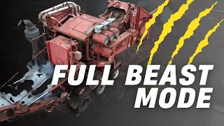 The Morbark 5600 In Full Beast Mode Watch This Grinder Devour Wood Like It’s Nothing