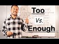 Cómo Usar TOO & ENOUGH en INGLES (Fácil Explicación)