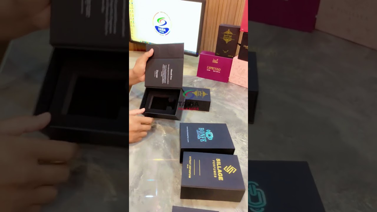 Luxury Perfume Box Designs | Unboxing Elegant Packaging Ideas 2025 | Taiba Packages