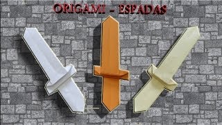 Cómo hacer una espada de papel - Origami