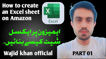 How to create an Excel sheet on Amazon|How to brand Excel sheet arranged||Distributor Excel sheet|P1