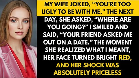 Moja żona zażartowała: „Jesteś za brzydki, żeby być ze mną”. Następnego dnia zapytała: „Gdzie jesteś #zdrada 
