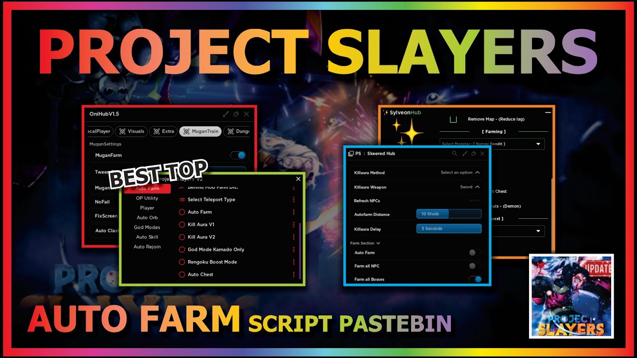 Project Slayers Script (December 2023) - Droid Local