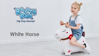 Bouncy Pals White Hopping Horse screenshot 4