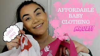 BABY GIRL CLOTHING HAUL + TARGET, B&L & MORE| Josephine Wol