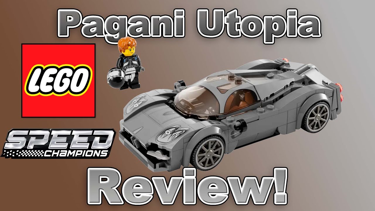 Speed Build & Review LEGO Speed Champions Pagani Utopia | 76915