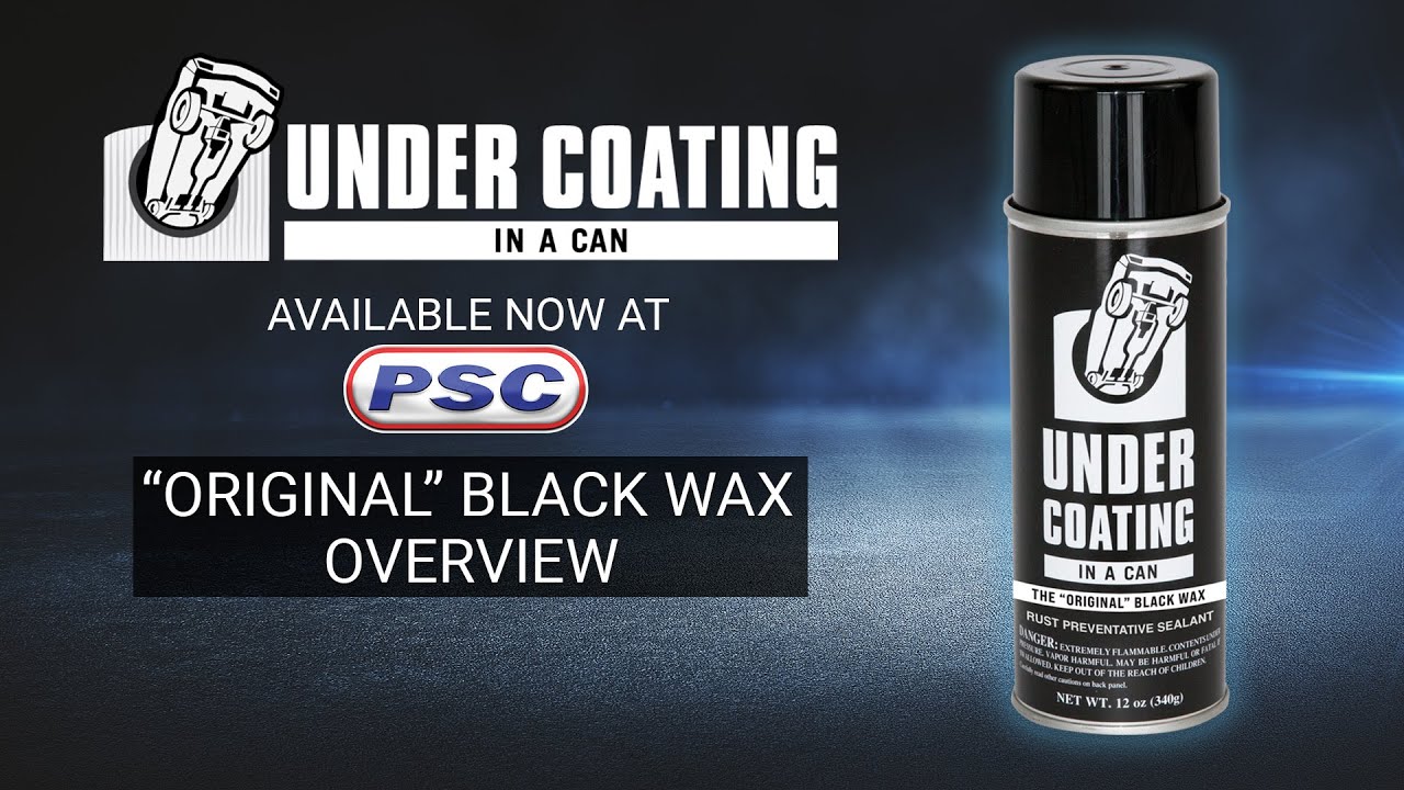 Undercoating in a Can "Original" Black Wax Coating Manufacturer