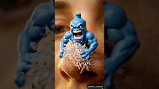 "This Animated Character Revealed the Secret to Perfect Skin & Shiny Teeth! 😱✨ #Shorts"