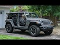 Here's A Review of The Jeep Wrangler Rubicon Eco Diesel And Sky One Touch Power Top
