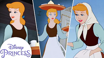 Cinderella's Morning Routine | Kids Cartoon | Disney Princess