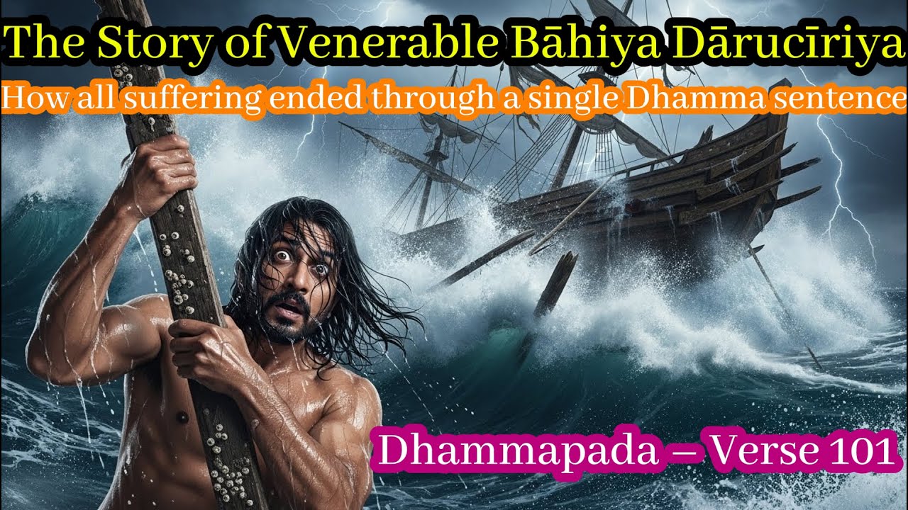 ✨Стих 101 Дхаммапады✨ История Даручирии✨Как все страдания прекратились благодаря одному единствен...
