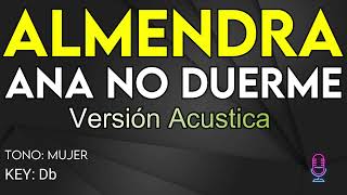 Spinetta (Almendra) - Ana No Duerme - Karaoke Instrumental - Mujer