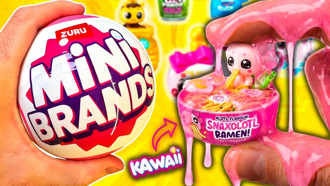 Unboxing ZURU Mini Brands Kawaii