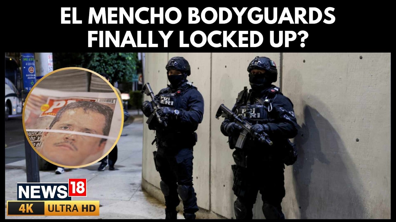Alleged El Mencho Bodyguards Transferred to Mexico’s Maximum-Security Prison After Killings | 4K