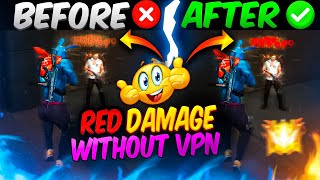 How TO Change RED Color Damage Without VPN In Free Fire | Change Orange To Red Damage In Free Fire screenshot 4